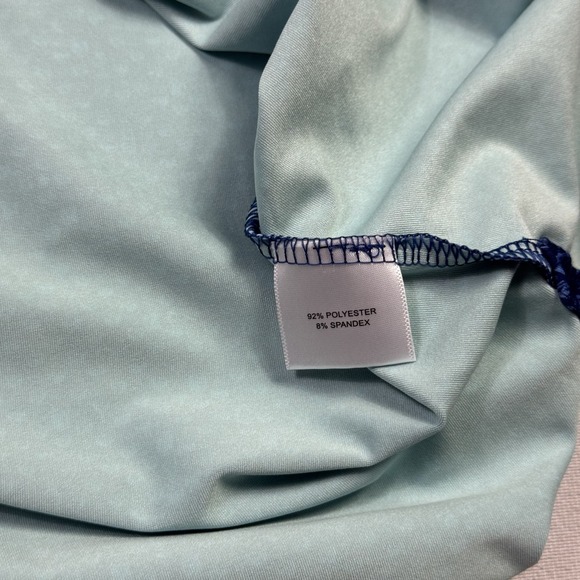 Peter Millar Summer Comfort Whisky Sour Cocktail Polo Golf Shirt Blue Men's Sz M - Picture 8 of 11